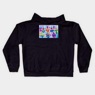 Party Animals Kids Hoodie